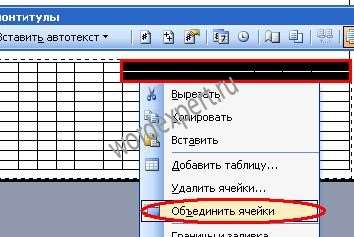 создание рамок на базе Microsoft Word 2003