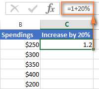 Считаем проценты в Excel