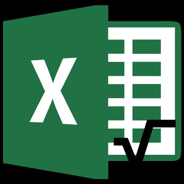 Извлечение корня в Microsoft Excel