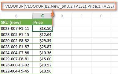 Руководство по функции ВПР в Excel