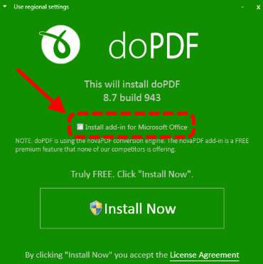 установка dopdf