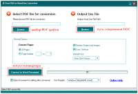 программа Free PDF to Word Doc Converter