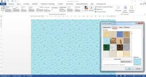 Делаем текстурную заливку страницы в Ворде