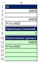 Рис. 19.52. Формула работает даже если есть пустые ячейки