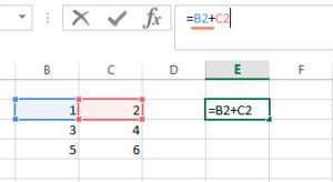 Excel как закрепить ячейку в формуле